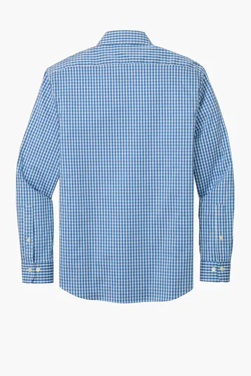 Brooks Brothers Tech Stretch Patterned Shirt — view 9