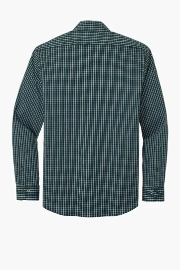 Brooks Brothers Tech Stretch Patterned Shirt — view 10