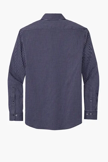 Brooks Brothers Tech Stretch Patterned Shirt — view 14
