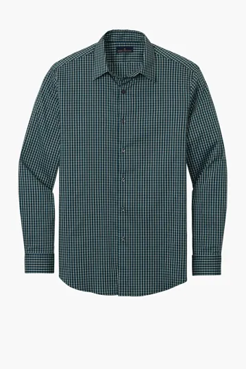 Brooks Brothers Tech Stretch Patterned Shirt — view 3