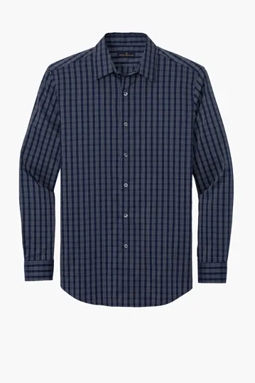 Brooks Brothers Tech Stretch Patterned Shirt — view 5