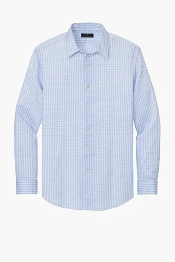 Brooks Brothers Tech Stretch Patterned Shirt — view 6