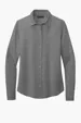 Brooks Brothers Women's Full-Button Satin Blouse — view 5