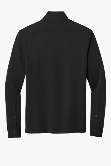 Brooks Brothers Mid-Layer Stretch 1/2-Button Pullover — view 8