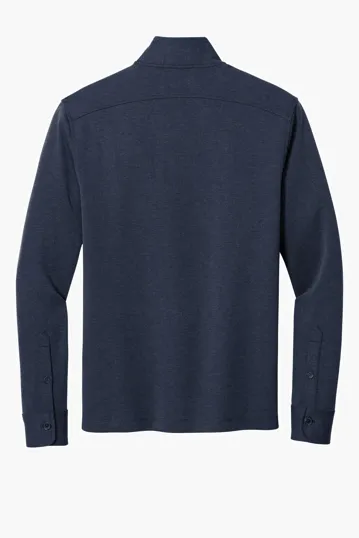 Brooks Brothers Mid-Layer Stretch 1/2-Button Pullover — view 9