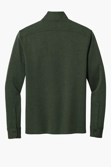 Brooks Brothers Mid-Layer Stretch 1/2-Button Pullover — view 10