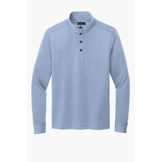 Brooks Brothers Mid-Layer Stretch 1/2-Button Pullover — view 2