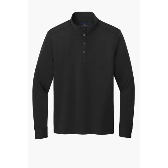 Brooks Brothers Mid-Layer Stretch 1/2-Button Pullover — view 3