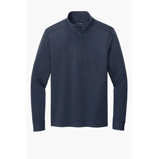 Brooks Brothers Mid-Layer Stretch 1/2-Button Pullover — view 4