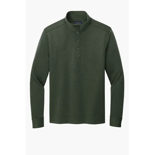 Brooks Brothers Mid-Layer Stretch 1/2-Button Pullover — view 5