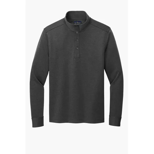 Brooks Brothers Mid-Layer Stretch 1/2-Button Pullover — view 6