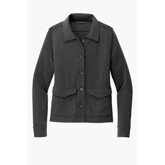 Brooks Brothers Women's Mid-Layer Stretch Button Jacket — view 4