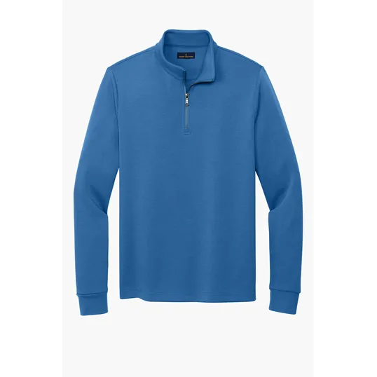 Brooks Brothers Double-Knit 1/4-Zip Pullover — view 2