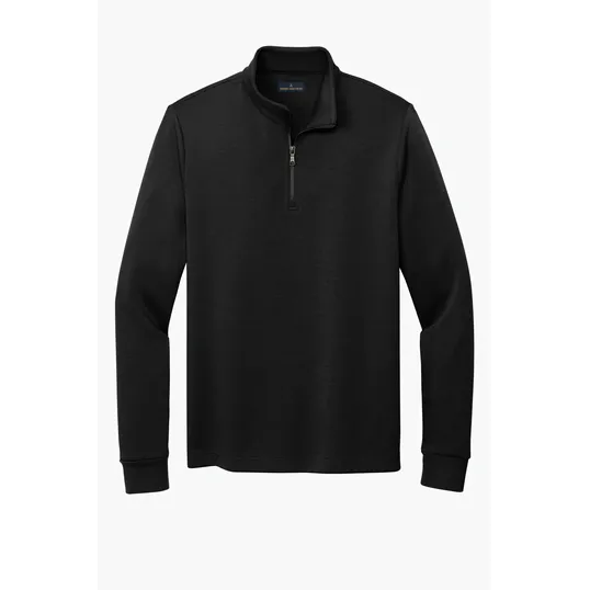 Brooks Brothers Double-Knit 1/4-Zip Pullover — view 3