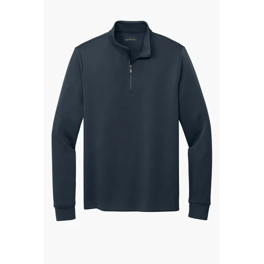 Brooks Brothers Double-Knit 1/4-Zip Pullover — view 4