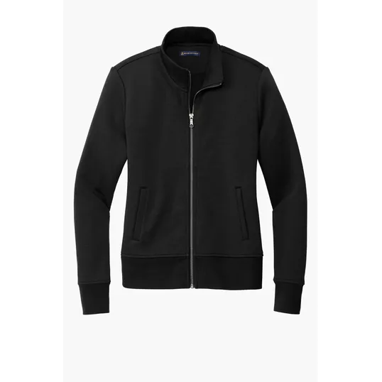 Brooks Brothers Women's Double-Knit Full-Zip Jacket — view 2