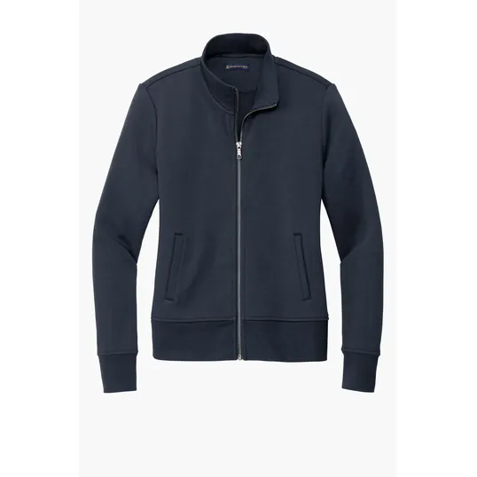 Brooks Brothers Women's Double-Knit Full-Zip Jacket — view 3