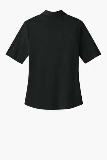Brooks Brothers Women's Pinpoint Pique Polo — view 6