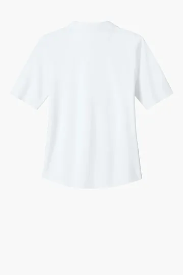 Brooks Brothers Women's Pinpoint Pique Polo — view 8