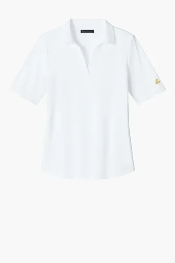 Brooks Brothers Women's Pinpoint Pique Polo — view 5
