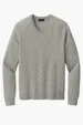 Brooks Brothers Cotton Stretch V-Neck Sweater — view 3