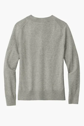 Brooks Brothers Women's Cotton Stretch V-Neck Sweater — view 7
