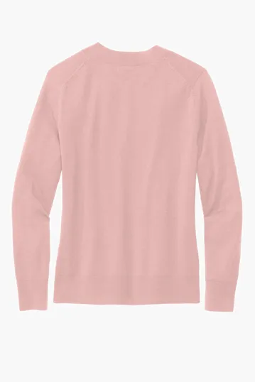 Brooks Brothers Women's Cotton Stretch V-Neck Sweater — view 9