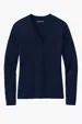 Brooks Brothers Women's Cotton Stretch V-Neck Sweater — view 4