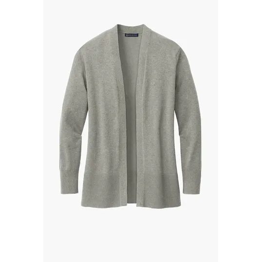 Brooks Brothers Women's Cotton Stretch Long Cardigan Sweater — view 4