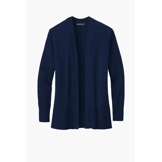 Brooks Brothers Women's Cotton Stretch Long Cardigan Sweater — view 5