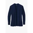 Brooks Brothers Women's Cotton Stretch Long Cardigan Sweater — view 5