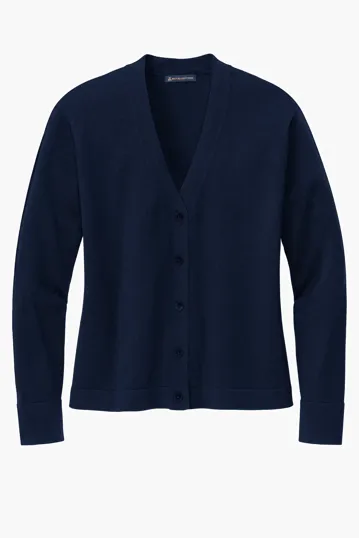 Brooks Brothers Women's Cotton Stretch Cardigan Sweater — view 4
