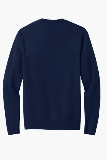 Brooks Brothers Washable Merino V-Neck Sweater — view 7