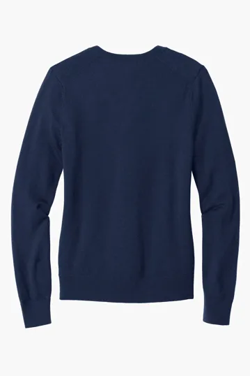 Brooks Brothers Women's Washable Merino V-Neck Sweater — view 7