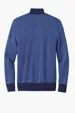 Brooks Brothers Washable Merino Birdseye 1/4-Zip Sweater — view 7