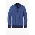 Brooks Brothers Washable Merino Birdseye 1/4-Zip Sweater — view 4