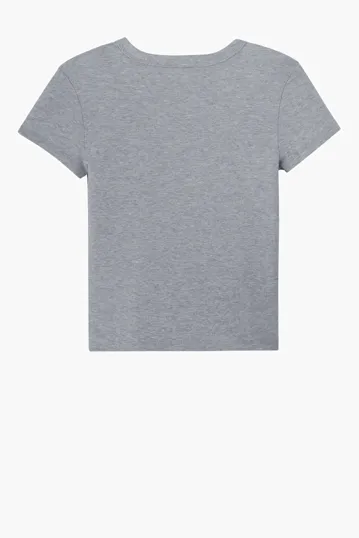 Bella + Canvas Women's Micro Rib Baby Tee — view 10