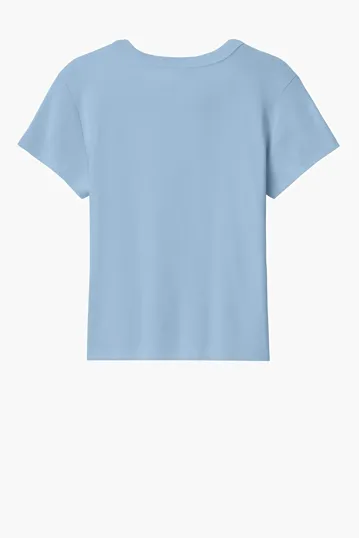 Bella + Canvas Women's Micro Rib Baby Tee — view 11