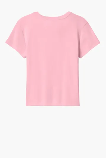 Bella + Canvas Women's Micro Rib Baby Tee — view 14