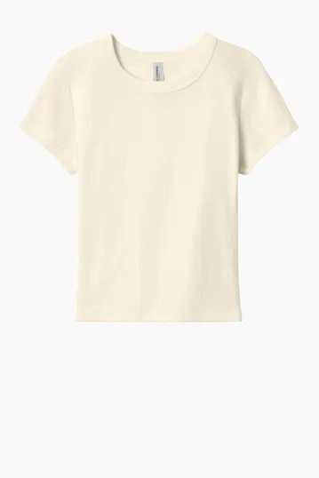 Bella + Canvas Women's Micro Rib Baby Tee — view 4