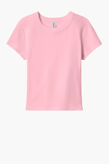 Bella + Canvas Women's Micro Rib Baby Tee — view 6
