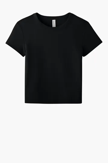 Bella + Canvas Women's Micro Rib Baby Tee — view 8