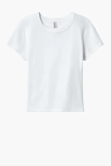 Bella + Canvas Women's Micro Rib Baby Tee — view 9