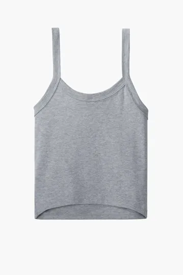 Bella + Canvas Women's Micro Rib Spaghetti Strap Tank — view 9