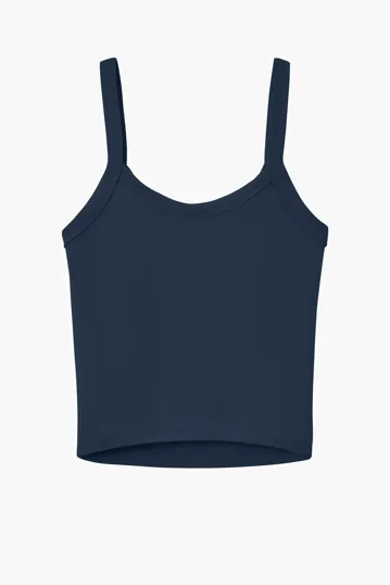 Bella + Canvas Women's Micro Rib Spaghetti Strap Tank — view 11
