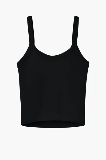 Bella + Canvas Women's Micro Rib Spaghetti Strap Tank — view 14