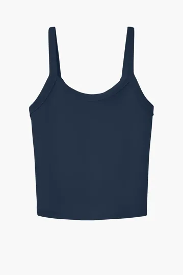 Bella + Canvas Women's Micro Rib Spaghetti Strap Tank — view 4