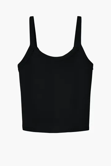Bella + Canvas Women's Micro Rib Spaghetti Strap Tank — view 7