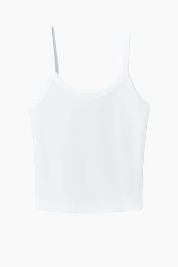 Bella + Canvas Women's Micro Rib Spaghetti Strap Tank — view 8