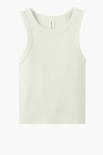 Bella + Canvas Women's Micro Rib Racer Tank — view 3